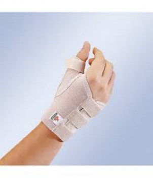 MUÑEQUERA CON FERULA PULGAR